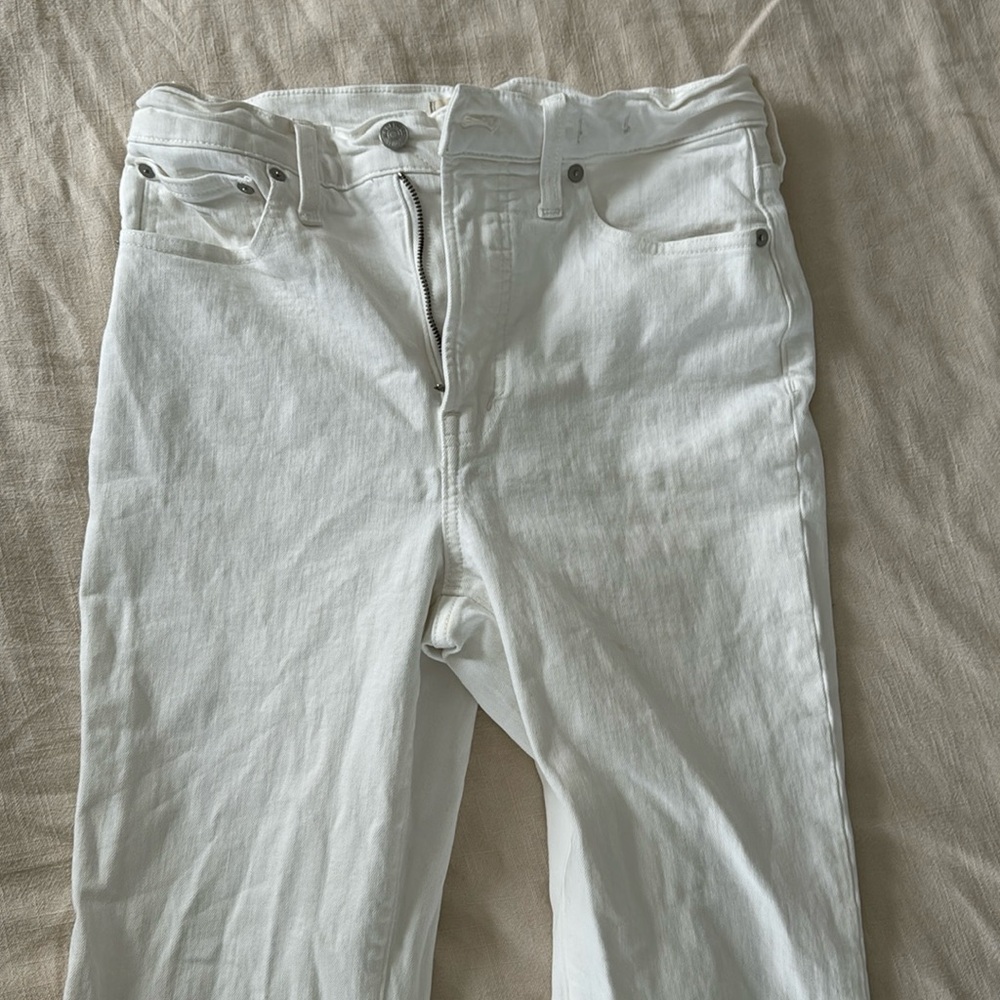Madewell White The Perfect Vintage Jean